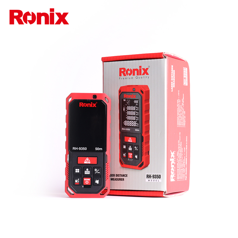 Цифровой лазерный измеритель расстояния Ronix с высоким уровнем Accuacy, модель RH-9350
