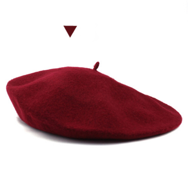 China factory wholesale fashion design felt hat custom beret