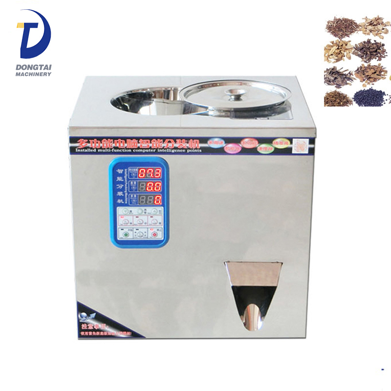 Semi-Automatic spiral vibration tobacco salt small bottle filling machine