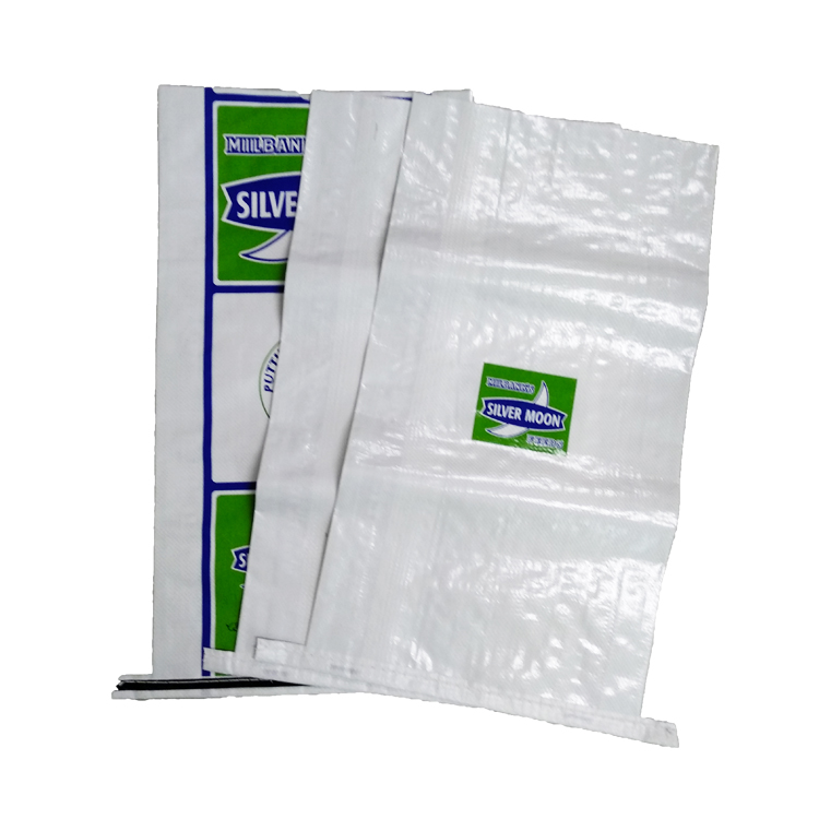 Top Selling pp woven with logo fabric cattle feed bag 20kg