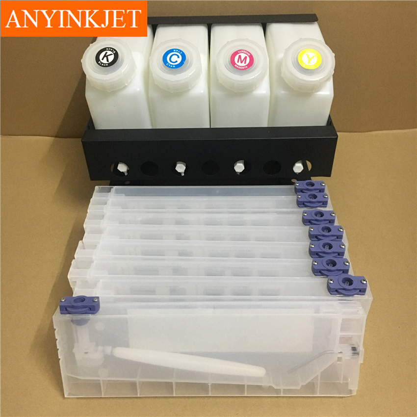 СНПЧ система чернил для Mutoh RJ900 RJ1304 VJ1604 VJ1608 VJ1614 Roland FJ740 SJ1000 SP540 XJ640 принтер дважды 4 вида цветов
