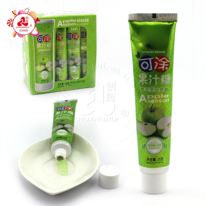 35g яблоко фруктовый джем конфеты