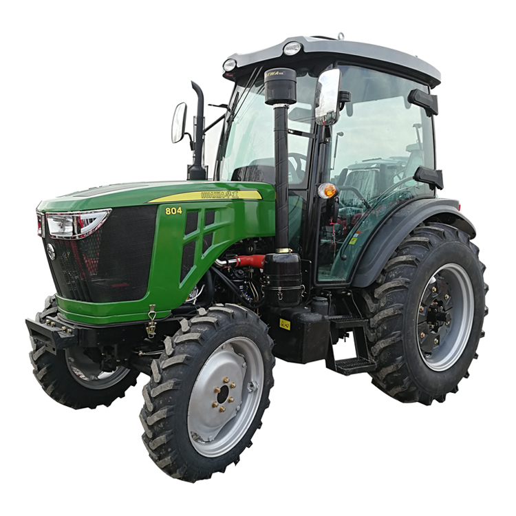 Трактор HUAXIA 4x4 70hp-80hp farmtrac, Лучшая цена, китайский сельскохозяйственный трактор с фронтальным погрузчиком