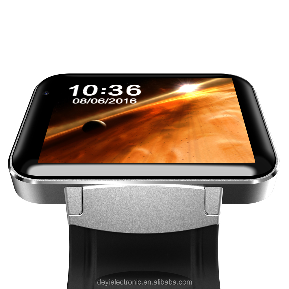 DEYI большой экран GPS Смарт-часы 3 г наручные часы 2.2 дюймовый экран DM98