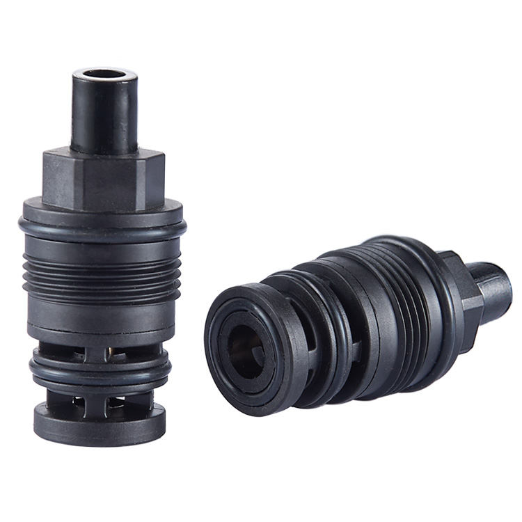 Factory Supply plastic 23mm push-button diverter faucet cartridge