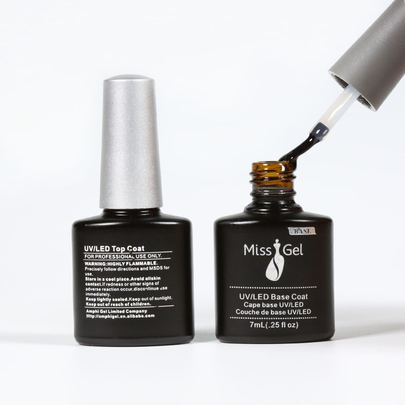 Missgel oem приватный лэйбл Топ Базовое покрытие для ногтей УФ-гель грунтовка лак
