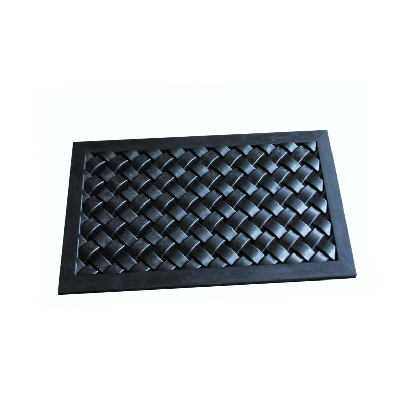 Factory-Produced 3D Embossed Non-Slip Door Mats Odorless Silk Rubber Material for Outdoor Use-for Home Beach Hotel Kitchen