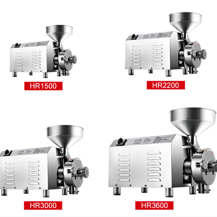 Maize Grinding Mill Electric Powder Grinder Espresso Commercial Electric Stainless Steel Coffee Grinder