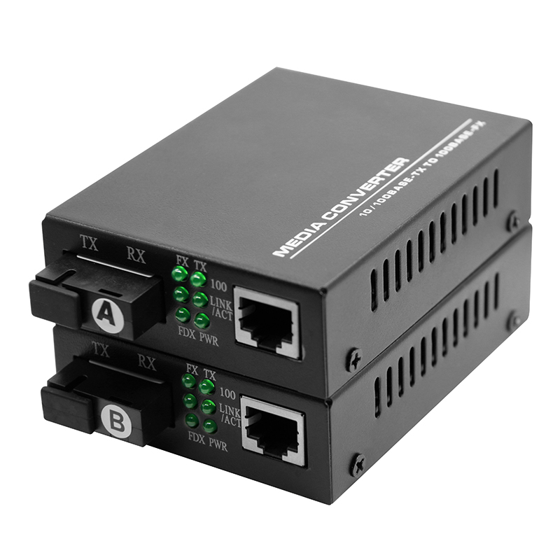 Медиаконвертер 10/100 м, оптоволоконный медиаконвертер RJ45 SC, быстрая доставка