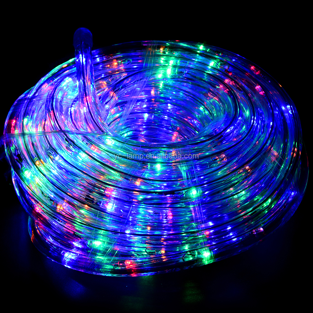 Самый надежный поставщик RGB веревки огни оптом Сделано в Китае Свадебные украшения