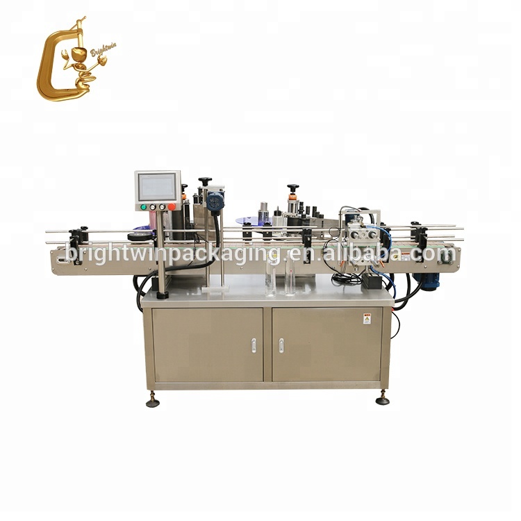 China manufacturer automatic bottle labeling machine