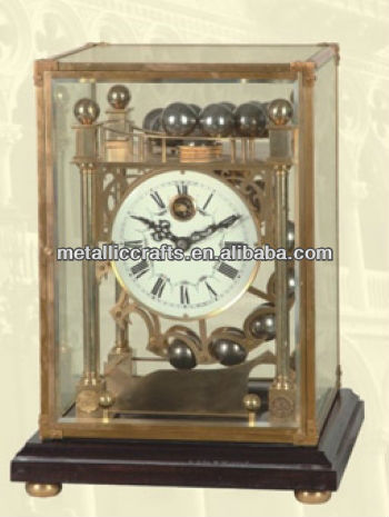 SM 24 К GILT падение мяча Clock