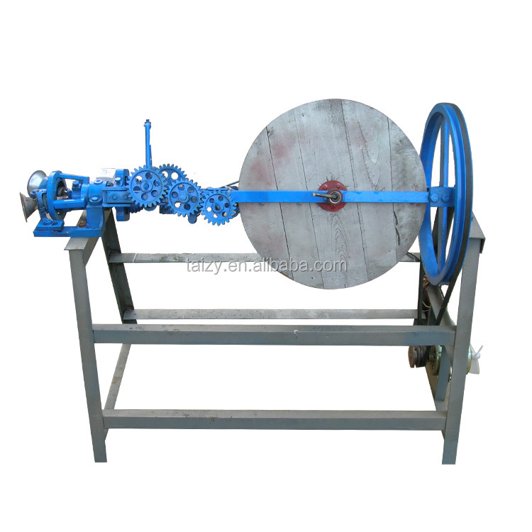 Simple pet rope making machine for homemade