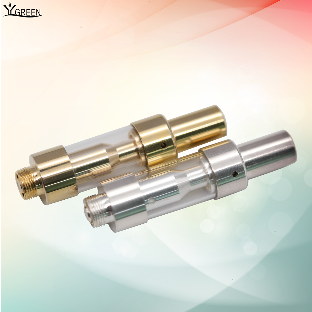 Ygreen 510 керамическая катушка для масла Cbd с хлопковым верхним воздушным потоком, картридж для вейпа