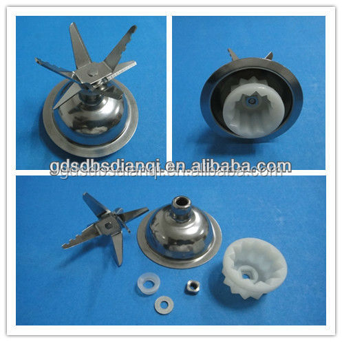 Domestic blender parts  latest Stainless steel sextuple sharp sawtooth blades DBD-023