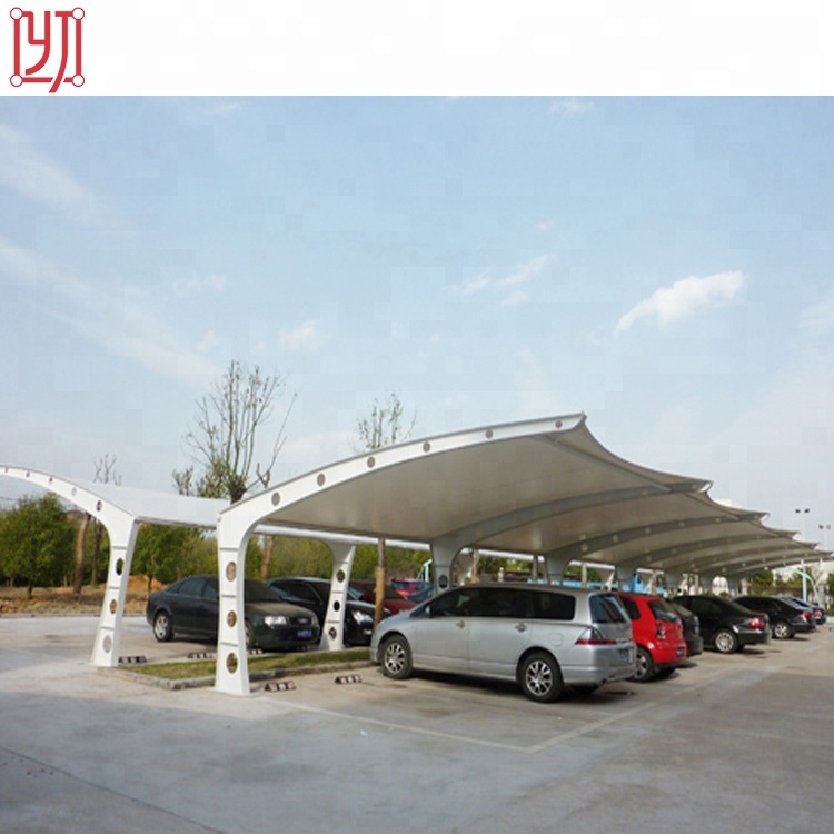 Автостоянка мембранная структура carport bus