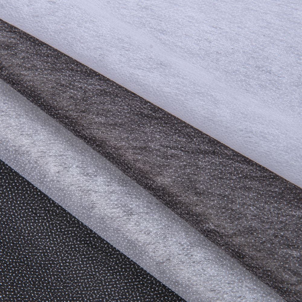 Thermalbond нетканые двойной dot плавкие Interlining ткань