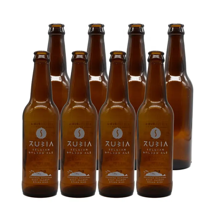 2019, пивная бутылка из янтарного стекла, 330 мл, коричневая бутылка, пиво 33CL, пивная бутылка