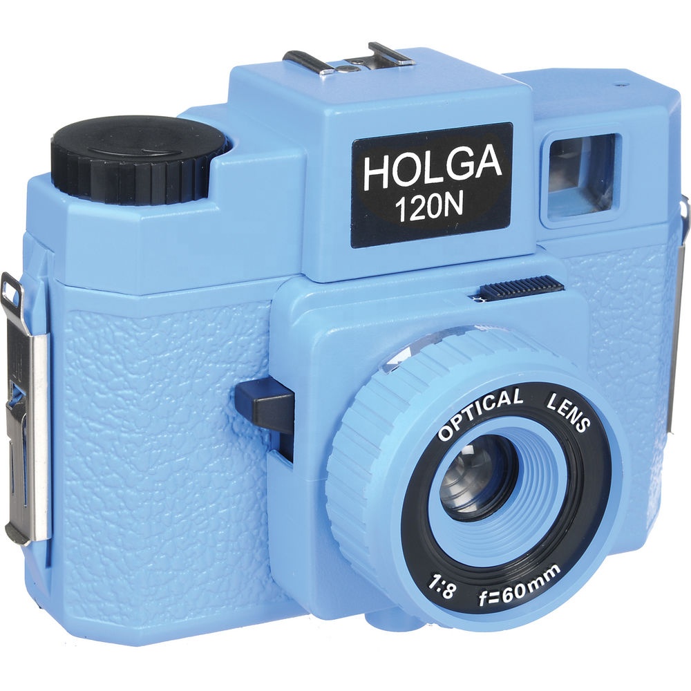 Классическая пластиковая мгновенная мини-камера Holga 120N среднего формата с объективом