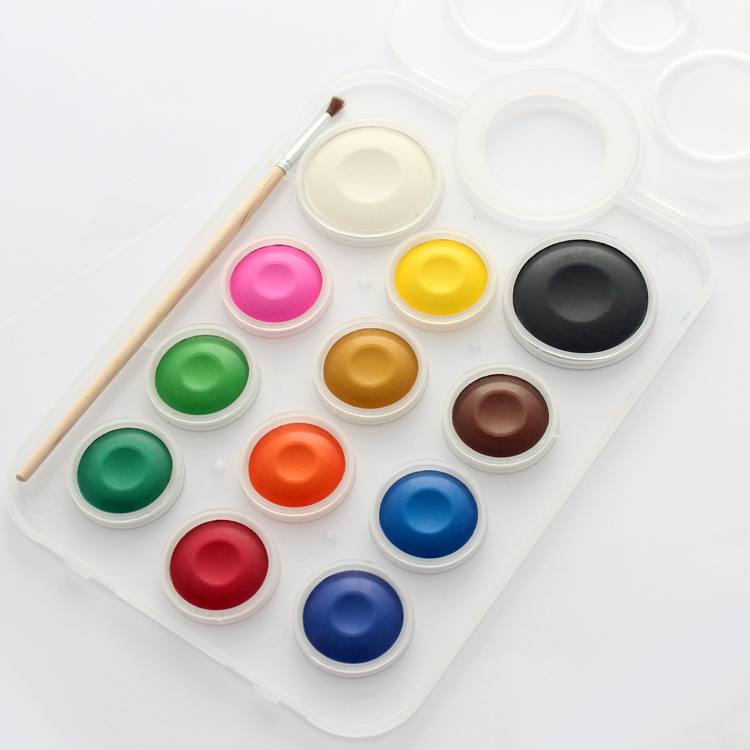 kids DIY paint set cake watercolor set