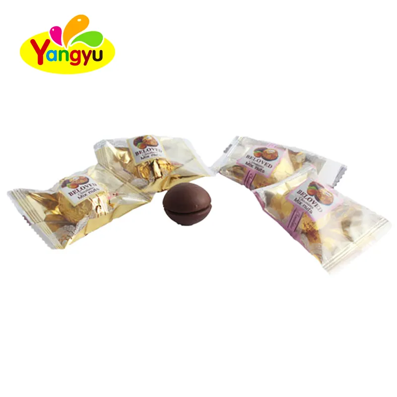 Individual Package Nuts Filling Chocolate Coated Sweets