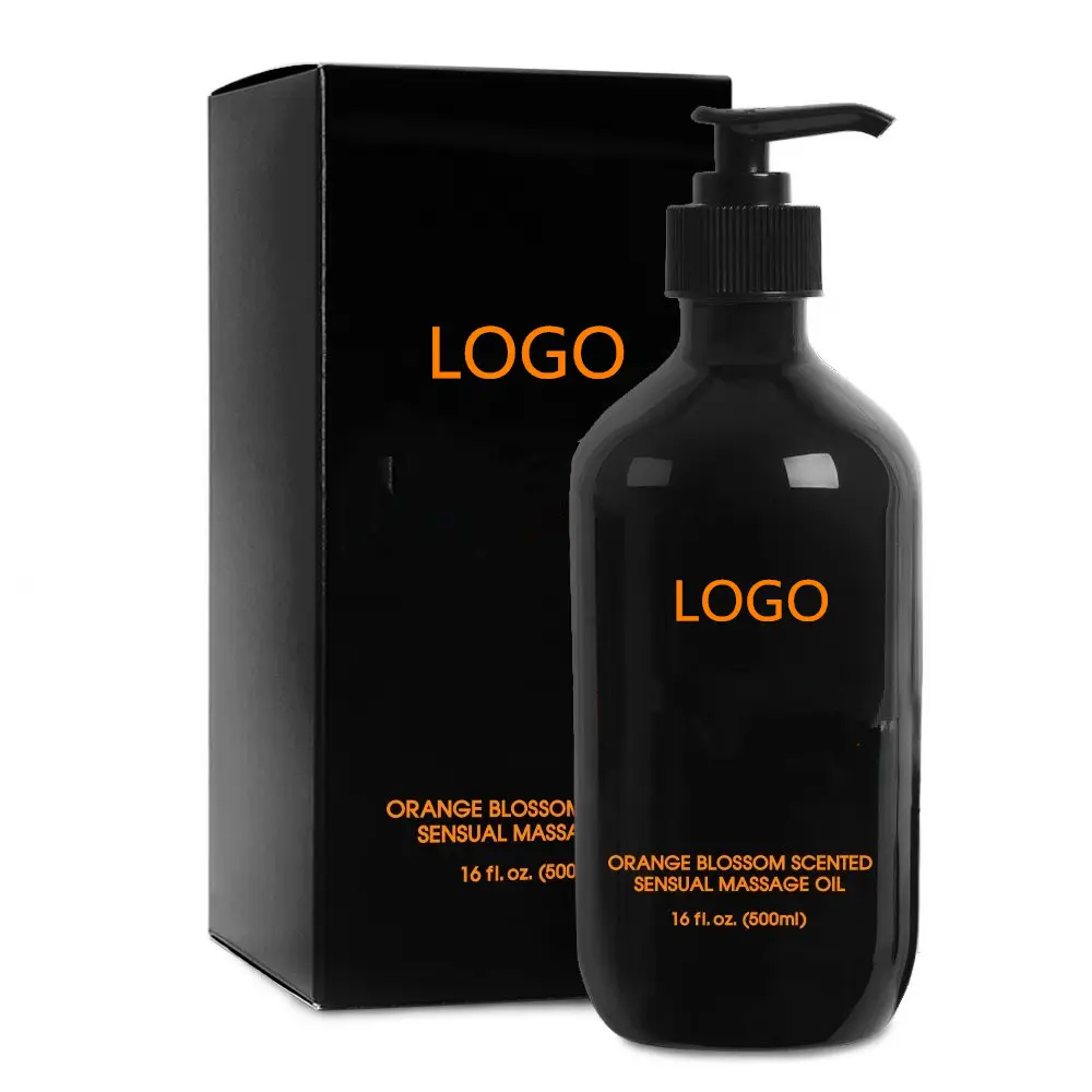 Private Label Natural Orange Blossom Body Massage Oil