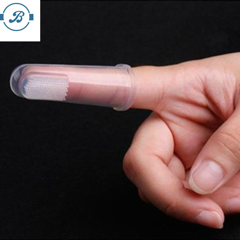 Soft Baby Kids Silicone Finger Toothbrush/Infant training soft silicone rubber baby toothbrush