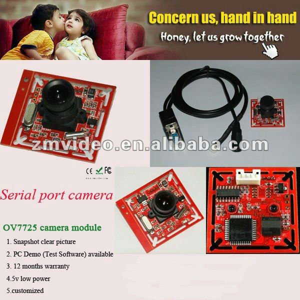 QQZM 0.3MP IR ZMID 3,3 В/5 В в В/9 в-В 36 в Uart Ttl последовательный цифровой модуль камеры для системы слежения GPS