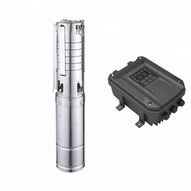 high flow rate dc solar water pump system controller mppt for irrigation