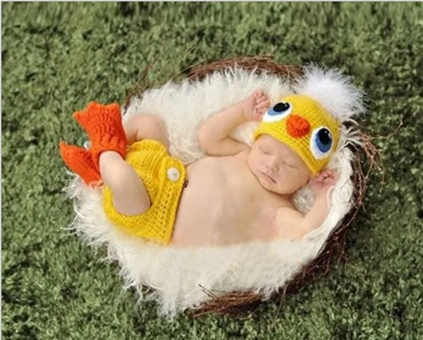 Queena Chicken three piece set baby photographic Costume