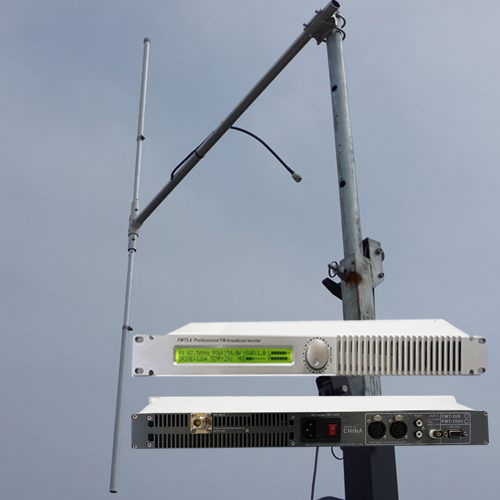 FM-передатчик 150 Вт для FM-радиовещающей станции, FSN-150B + комплект антенны 1/2 wave dipole
