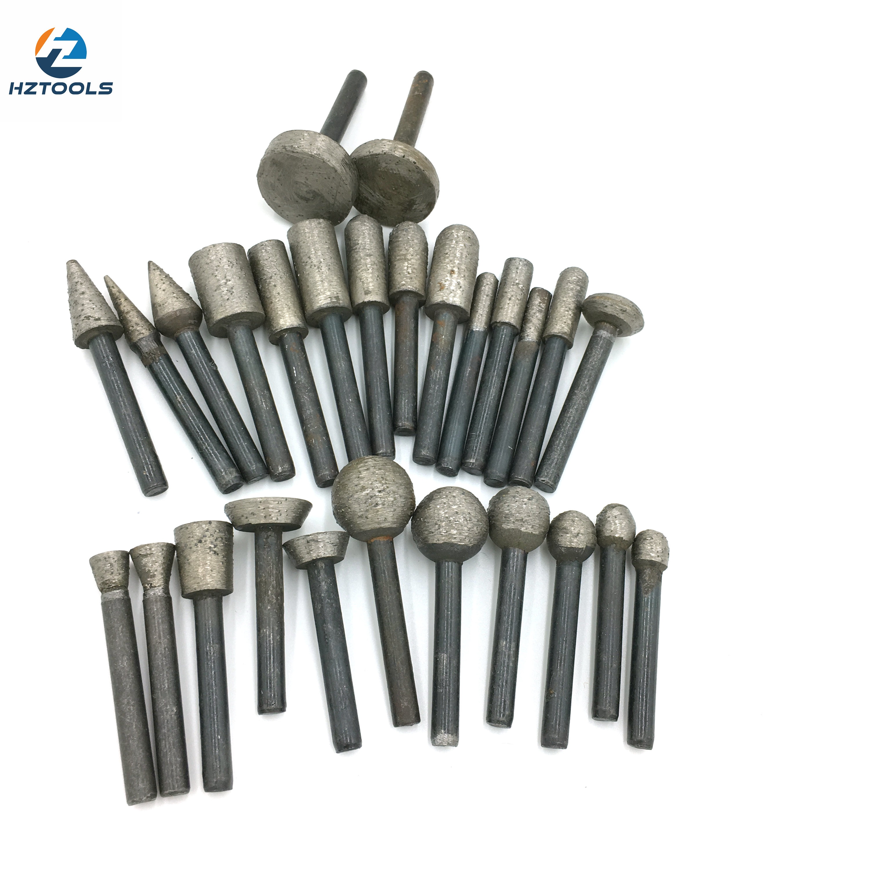 Full Set Stone Carving Power Tools, Diamond Mounted Points