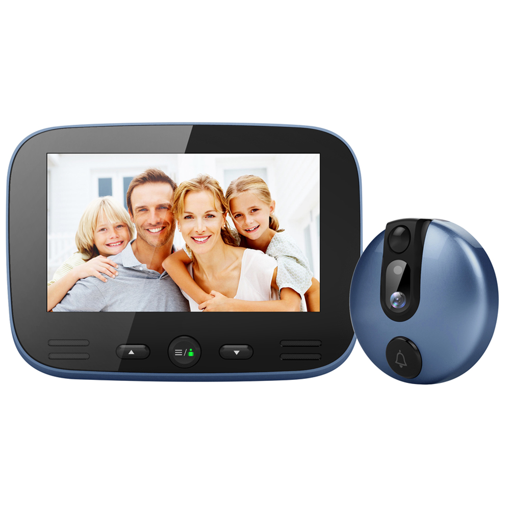 Новый продукт Pvison, дверной звонок «кошачий глаз» M100, ip-видео дверной звонок, беспроводной дверной звонок с камерой