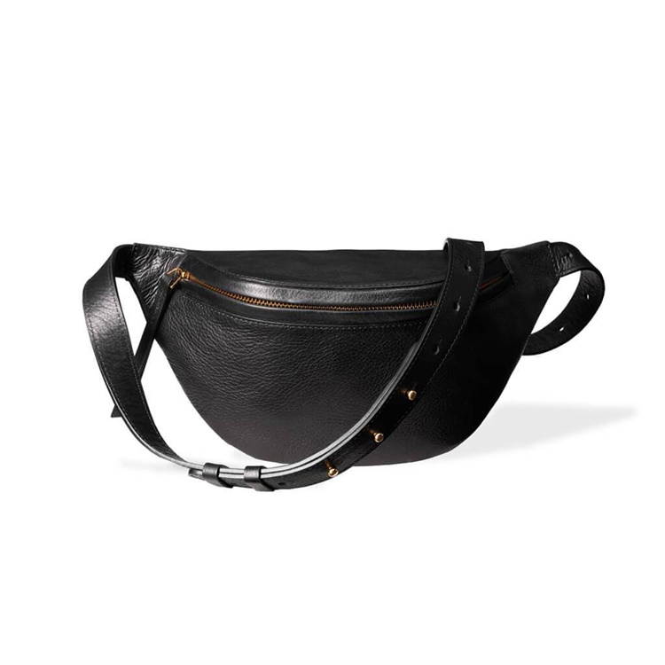 2023 designer black fanny pack Stylish fashion unisex bum bag men women waist bag chest bag customized logo
