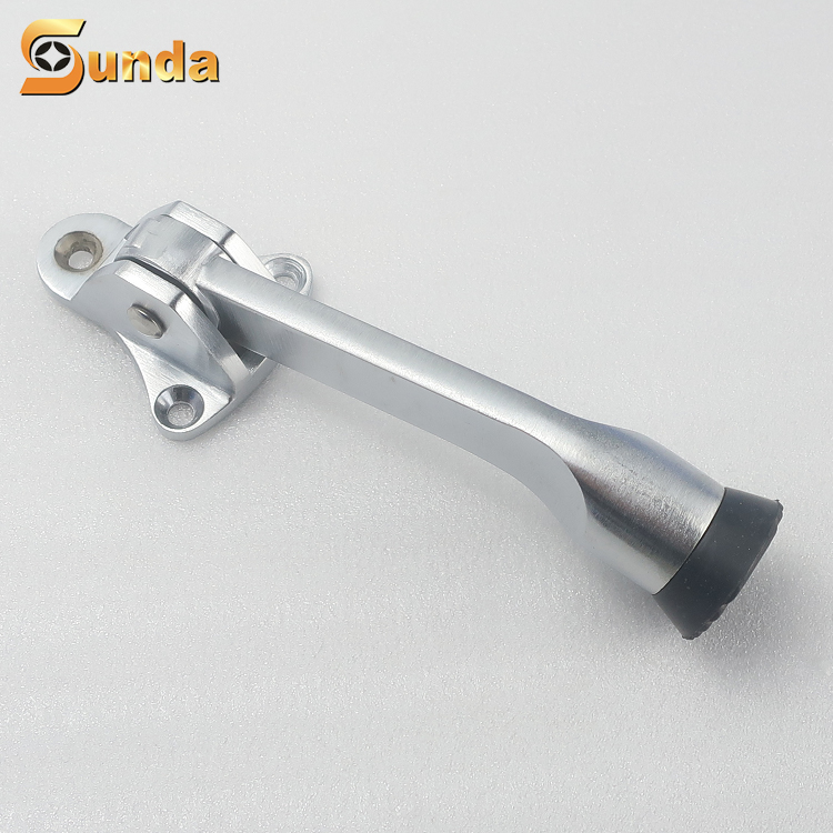 Zinc Alloy adjustable door stopper door holder kickdown
