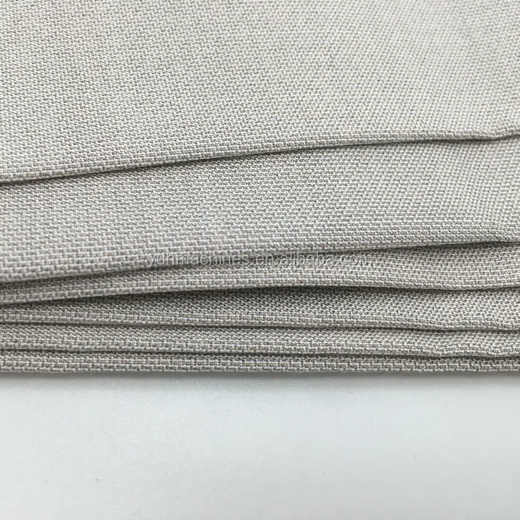 Wholesale plain 75D*100D bamboo silver fiber anti radiation fabric for Dress
