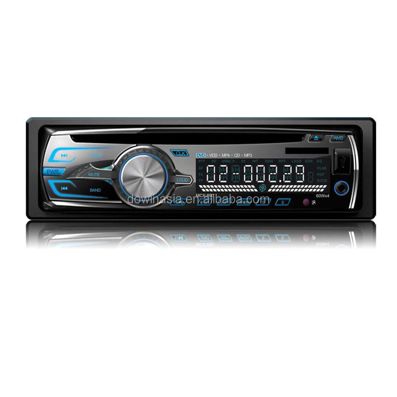 Один din съемный Универсальный Автомобильный dvd-плеер 4x60W