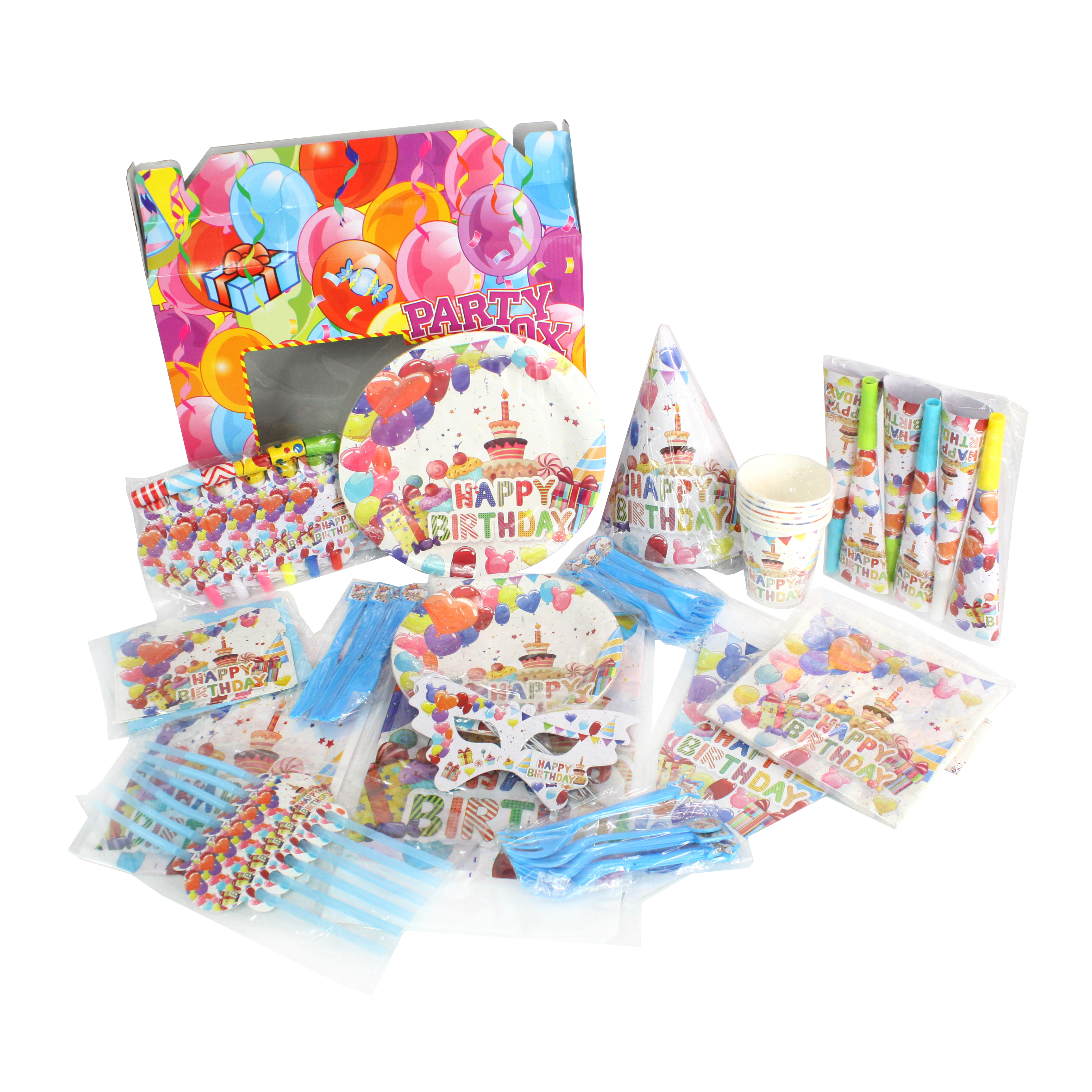 Wholesale Custom Event Decorations Kids Birthday Party Supplies Sets