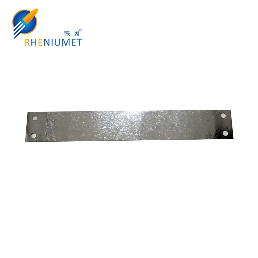 Best price per kg High quality factory 0.1-1mm Rhenium plate,rhenium sheet for MOCVD heater