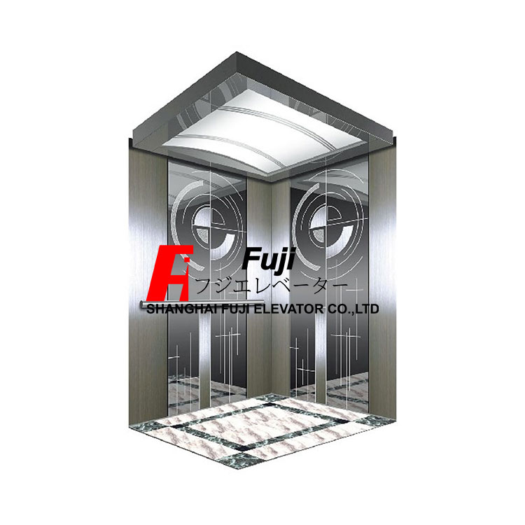 Fuji 450 кг 3 стопа стандартного типа лифт для виллы/складской лифт/стальной трос для лифта