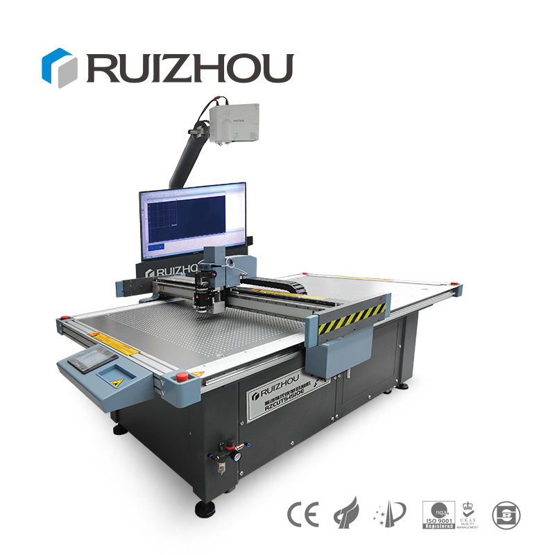 Ruizhou цифровое управление вибрационные лезвия для резки кожи машина