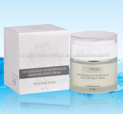 Chinese Herb Ingredients Restore Oxygen Aqua Active Deeply Nourishing Night Cream hot sale skin care