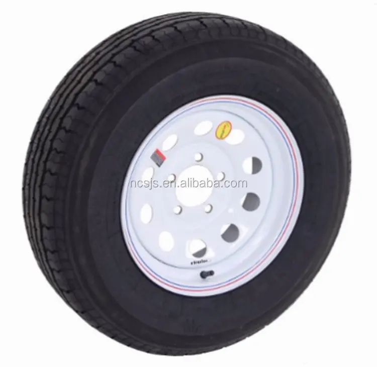 Trailer tyre 195r14C with steel wheel rim