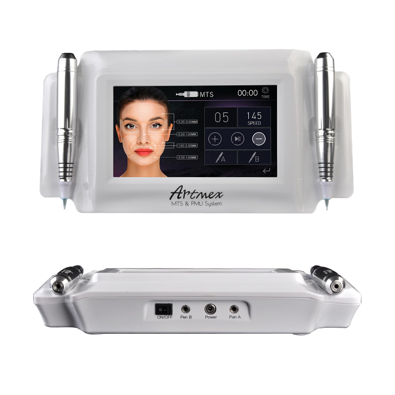 profession 2 in 1permanent makeup use PMU&MTS microneedling digital V8 artmex beauty machine
