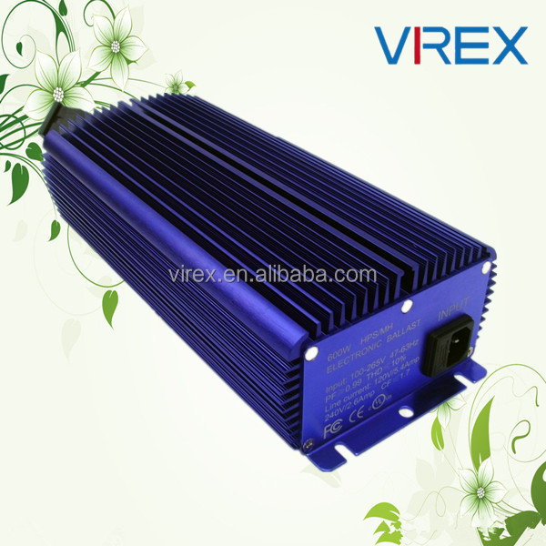 Grow light HPS and MH ballast with CE