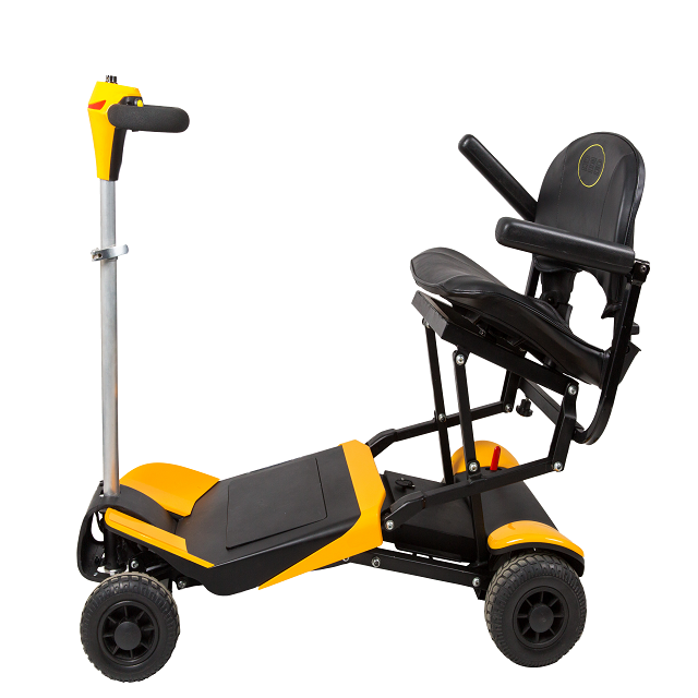 4 wheel handicap vehicle foldable electric mobility scooter for disabled