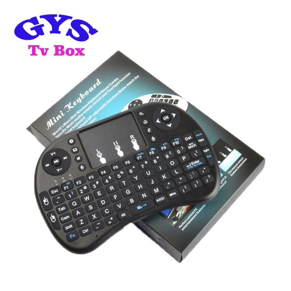 Rii Mini i8 2,4G Беспроводная клавиатура air mouse с тачпадом для ПК Pad Android TV Box
