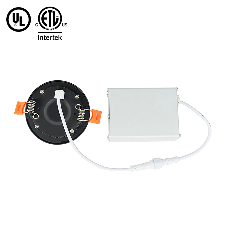 3 inch ETL listed slim round Dimmable recessed LED panel light