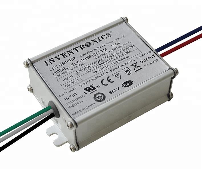 Inventronics ip66 класса 2 и SELV выход 30 В в 35 Вт светодио дный светодиодные лампы светодио дный мощность светодиодный драйвер