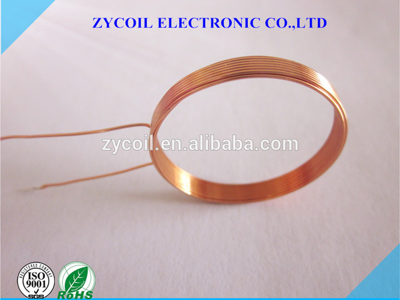 Copper wire air core inductor coil